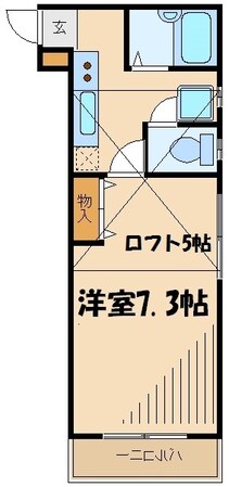 ソルクレスト北烏山の物件間取画像